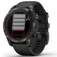 Смарт-часы Garmin Fenix 7 Pro Sapphire Solar Edition Carbon Grey DLC Titanium with Black Band 010-02777-11