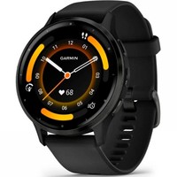 Смарт-часы Garmin Venu 3 Slate Stainless Steel Bezel with Black Case and Silicone Band 010-02784-01