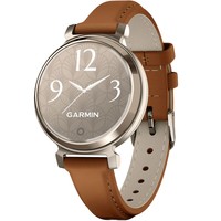 Смарт-часы Garmin Lily 2 Classic Cream Gold with Tan Leather Band 010-02839-02