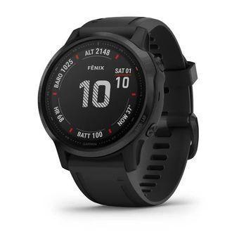 Спортивные часы Garmin Fenix 6S Pro Black with Black Band 010-02159-14