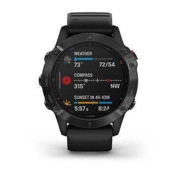 Спортивные часы Garmin Fenix 6 Pro Black with Black Band 010-02158-02 — фото 4