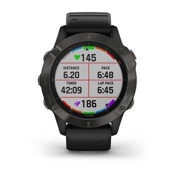 Спортивные часы Garmin Fenix 6 Sapphire Gray with Black Band 010-02158-11 — фото 7