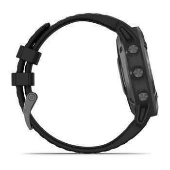 Спортивные часы Garmin Fenix 6 Sapphire Gray with Black Band 010-02158-11 — фото 2