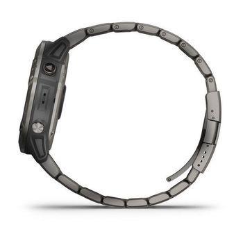 Спортивные часы Garmin Fenix 6X Pro - Titanium with Vented Titanium Bracelet 010-02157-24 — фото 8