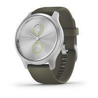 Фитнес часы Garmin vivomove Style Silver-Moss Green 010-02240-21