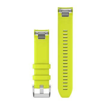 Ремешок Garmin MARQ QuickFit 22 мм желтый силиконовый 010-12738-16 — фото 2