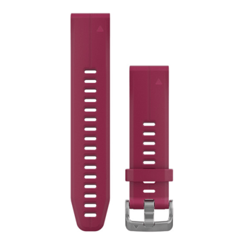 Ремешок Garmin Fenix 5S Plus 20mm QuickFit Cerise Silicone Band 010-12739-05 — фото 1