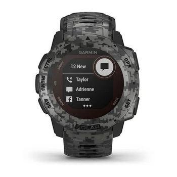 Часы-навигатор Garmin Instinct Solar Graphite Camo 010-02293-05 — фото 5
