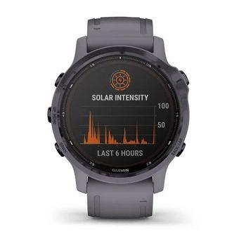 Спортивные часы Garmin Fenix 6S Pro Solar Amethyst Shale Band 010-02409-15 — фото 3
