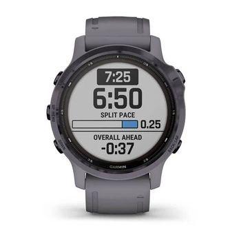 Спортивные часы Garmin Fenix 6S Pro Solar Amethyst Shale Band 010-02409-15 — фото 5