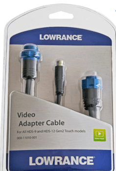 Переходник для видеокабеля Lowrance HDS GEN2 VIDEO ADAPTER 000-11010-001 — фото 4