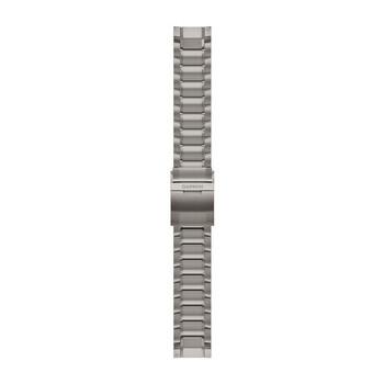 Титановый ремешок Garmin fenix 6 QuickFit 22 мм серебристый 010-12863-08 — фото 2
