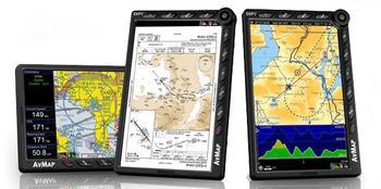 Авиационный GPS-навигатор AvMap EKP V Docking System KIT P1MK3501AM
