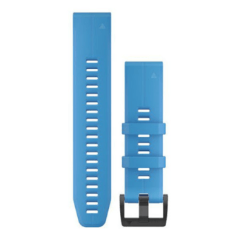 Ремешок Garmin Fenix 5 Plus 22mm QuickFit Cyan Blue Silicone Band 010-12740-03 