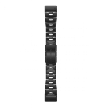 Титановый ремешок Garmin QuickFit 26 мм Carbon Gray DLC Titanium Band 010-12864-09