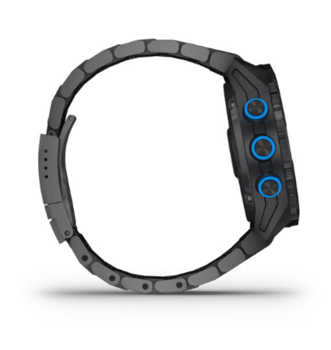 Часы-навигатор для дайвинга Garmin Descent Mk2i титановые с DLC-покрытием и черным титановым ремешком + датчик T1 010-02132-12 — фото 8