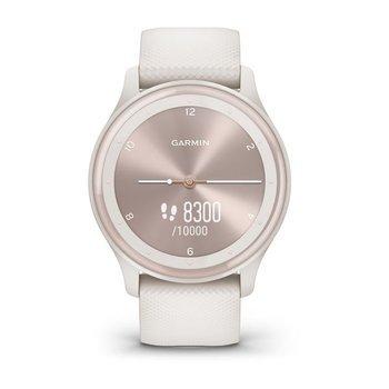 Фитнес часы Garmin vivomove Sport Ivory с силиконовым ремешком 010-02566-01  — фото 3