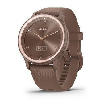 Фитнес часы Garmin vivomove Sport Cocoa с силиконовым ремешком 010-02566-02 — фото 1
