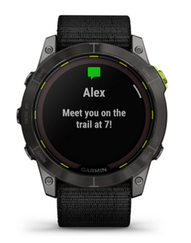 Спортивные часы Garmin Enduro 2 с черным нейлоновым ремешком 010-02754-01 — фото 3