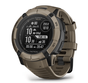 Часы-навигатор Garmin Instinct 2X Solar Tactical Edition Coyote Tan 010-02805-02
