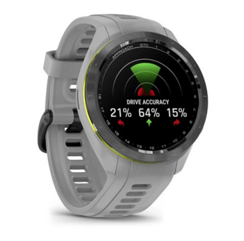 Спортивные часы Garmin Approach S70 (42 мм) Black Ceramic Bezel с серым ремешком 010-02746-11 — фото 4