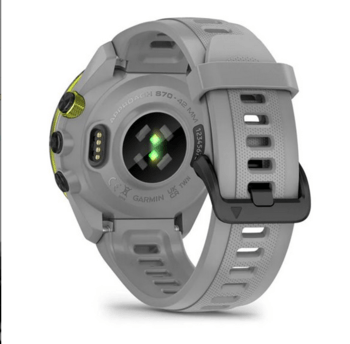 Спортивные часы Garmin Approach S70 (42 мм) Black Ceramic Bezel с серым ремешком 010-02746-11 — фото 7