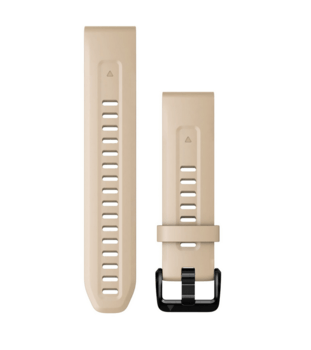 Сменный ремешок Garmin QuickFit 20 мм Limestone силиконовый 010-13102-08