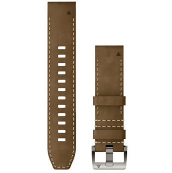 Кожаный ремешок Garmin Marq Gen2 QuickFit 22 мм Hybrid Leather Strap Tundra Black 010-13225-07 — фото 1