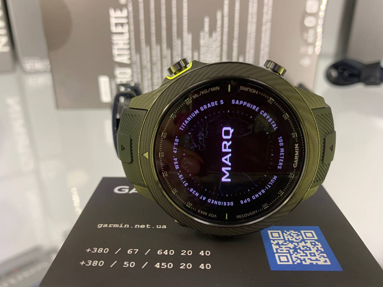 Garmin MARQ Athlete (Gen 2) - Carbon Edition 010-02722-11 Garmin MARQ Athlete (Gen 2) - Carbon Edition 010-02722-11
