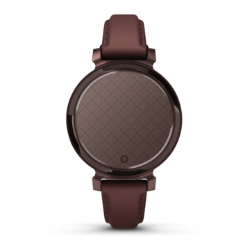 Фитнес часы Garmin Lily 2 Classic Dark Bronze with Mulberry c шелковым кожаным ремешком 010-02839-03 — фото 3