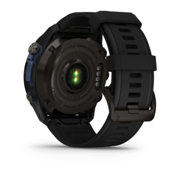 Спортивные часы Garmin Descent Mk3i (51мм) Carbon Gray DLC Titanium c черным силиконовым ремешком 010-02752-11 — фото 8