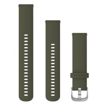 Ремешок для часов Venu Garmin Quick Release 20 мм Moss силиконовый 010-12924-11