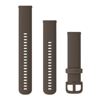 Ремешок для часов Venu Garmin Quick Release 20 мм Cocoa силиконовый 010-12924-81