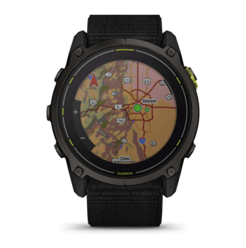 Спортивные часы Garmin Enduro 3 с черным нейлоновым ремешком 010-02751-01 — фото 3
