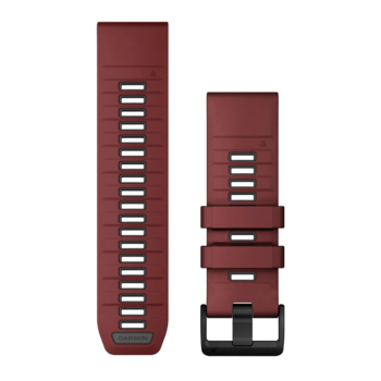 Ремешок Garmin fenix 8 QuickFit 26 мм Marsala/Graphite силиконовый 010-13393-06