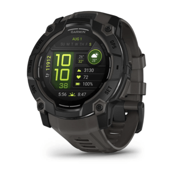 Часы-навигатор Garmin Instinct 3 Amoled 50мм Black with Charcoal 010-03020-00