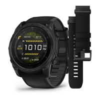 Часы-навигатор Garmin Tactix 8 Solar 51мм с Applied Ballistics Elite с черным силиконовым ремешком 010-03407-11