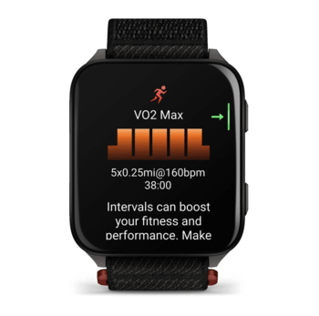 Спортивные часы Garmin Venu X1 Black с титановым корпусом Slate и черным нейлоновым ремешком ComfortFit 010-02980-02 — фото 6