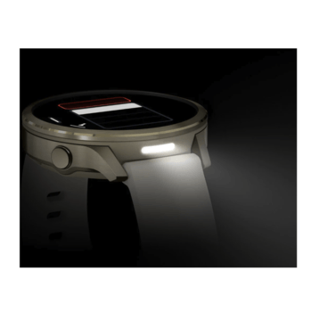 Спортивные часы Garmin Venu 4 41мм Lunar Gold с кожаным ремешком 010-03013-03 — фото 10