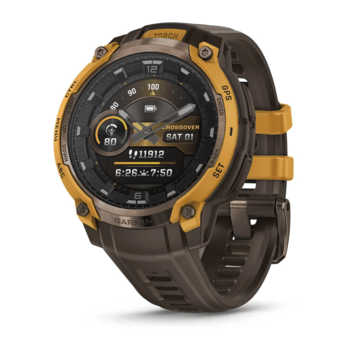 Часы-навигатор Garmin Instinct Crossover Amoled 47 мм Bronze/Sunburst 010-03398-01