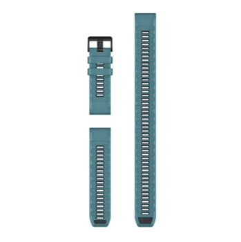 Ремешок Garmin QuickFit 26 мм Turquoise бирюзовый силиконовый (комплект из трех частей) 010-14412-02