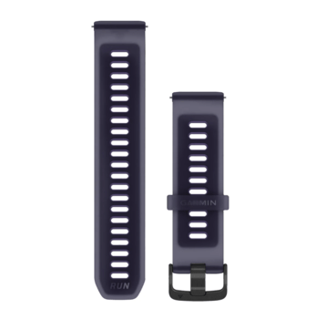 Ремешок силиконовый Garmin Quick Release Bands 22 мм Indigo Aluminumбез коробки