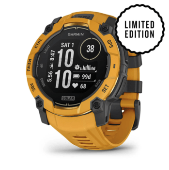 Часы-навигатор Garmin Instinct 3 Solar 50мм Sunburst оранжевый 010-02935-02