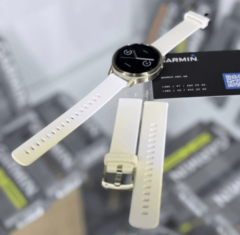Ремешок силиконовый Garmin Quick Release 18 мм Ivory Soft Gold без коробки 