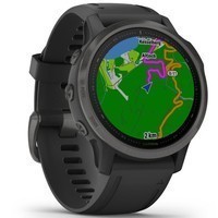 Спортивные часы Garmin Fenix 6S Carbon Gray DLC with Black Band 010-02159-25