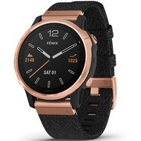 Фото Спортивные часы Garmin Fenix 6S Rose Gold-tone with Heathered Black Nylon Band 010-02159-37