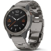 Фото Спортивные часы Garmin Fenix 6 Titanium with Vented Titanium Bracelet 010-02158-23