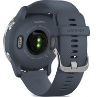 Смарт-часы Garmin Venu 2 синий гранит с серебристым безелем 010-02430-10