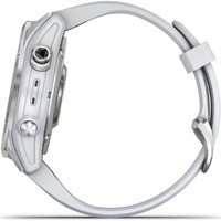 Смарт-часы Garmin fеnix 7S Silver with Whitestone Band 010-02539-03