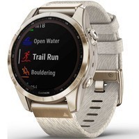 Фото Смарт-часы Garmin fenix 7S Sapphire Solar Cream Gold Titanium 010-02539-39